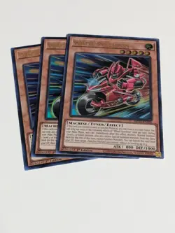 Yugioh! x3 Wheel Synchron MP24-EN206 Ultra Rare 1st Ed NM - Image 1