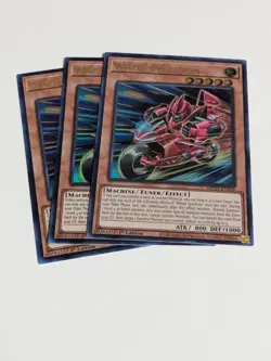 Yugioh! x3 Wheel Synchron MP24-EN206 Ultra Rare 1st Ed NM - Image 2