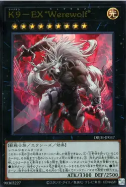 NA Yugioh K9 - EX "Werewolf" Justice Hunters Preorder 8/01/2025 - Image 1