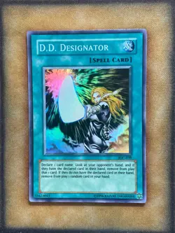 Yugioh D.D. Designator IOC-039 Super Rare 2012 Print LP - Image 2