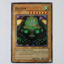 Kazejin - MRD-026 - VLP - Super Rare - Unlimited - Yugioh - 1996 - Image 1
