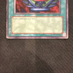 Yu-Gi-Oh! - Pot of Greed Legend of Blue Eyes White Dragon LOB-119 Unlimited - Image 2
