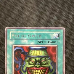 Yu-Gi-Oh! - Pot of Greed Legend of Blue Eyes White Dragon LOB-119 Unlimited - Image 9