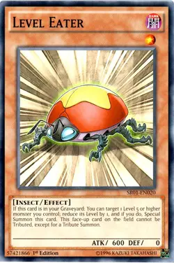 Level Eater - SR01-EN020 - Common - 1st Edition - Lightly Played - Image 2
