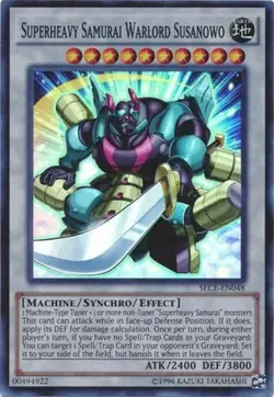 Superheavy Samurai Warlord Susanowo - SECE-EN048 - Super Rare - Unlimited Editio - Image 1