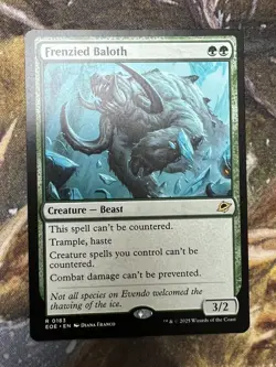 MTG Frenzied Baloth Edge of Eternities Near Mint - Image 1