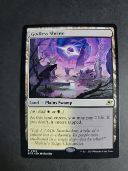 Godless Shrine Rare MTG Edge of Eternities - Image 1