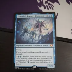 MTG Tekuthal, Inquiry Dominus, NM-Mint, English Commander: Edge of Eternities - Image 1