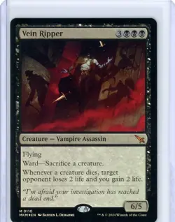 Vein Ripper FOIL NM/M Magic the Gathering Murders at Karlov Manor MTG - Image 1