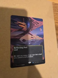 Mtg Reflecting Pool full art galaxy foil Card #0171 - Image 2