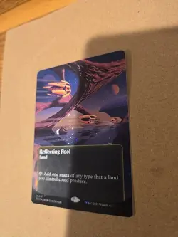 Mtg Reflecting Pool full art galaxy foil Card #0171 - Image 3