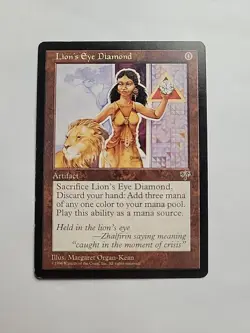 MTG - Lion's Eye Diamond _Mirage_ Regular Rare - Image 1