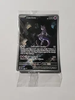 Pokemon 151 Mewtwo 052 Sv: Scarlet & Violet Promo Cards Holo Sealed English  - Image 1