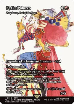 Kefka Palazzo - Purphoros, God of the Forge (Showcase) Final Fantasy: Through the Ages Regular - Image 1