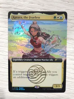"Katara" Fearless Avatar Magic The Gathering Promo Card San Diego Comic Con 2025 - Image 5