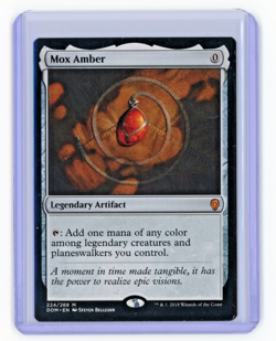 Mox Amber NM Dominaria 224/269 Magic MTG Regular - Image 3