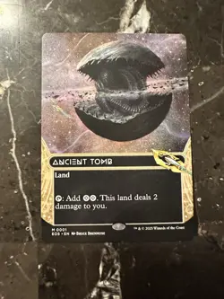 MTG PACK FRESH Ancient Tomb 0001 Borderless Edge of Eternities Stellar Sights  - Image 1