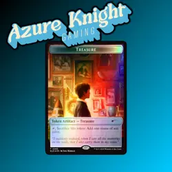 MTG - NALAC Treasure Token (2065) BL Foil - Secret Lair - NM - Image 1