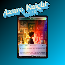 MTG - NALAC Treasure Token (2065) BL Foil - Secret Lair - NM - Image 4