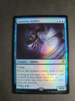 Quantum Riddler (Foil) Mythic MTG Edge of Eternities - Image 1