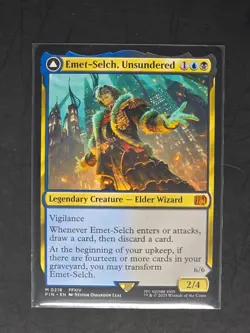 Emet-Selch, Unsundered Final Fantasy MTG NM/M        !!! - Image 1