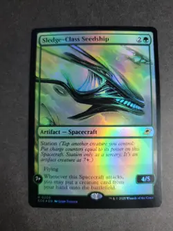 Sledge-Class Seedship (Foil) Rare MTG Edge of Eternities - Image 1