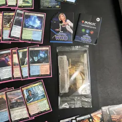 Magic The Gathering Universe 13th Doctor Who OPENED AND PLAYED Card Deck Plus - Image 10