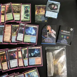 Magic The Gathering Universe 13th Doctor Who OPENED AND PLAYED Card Deck Plus - Image 13
