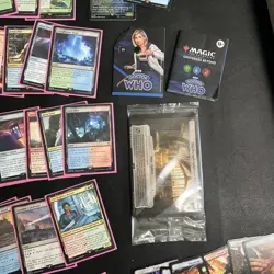 Magic The Gathering Universe 13th Doctor Who OPENED AND PLAYED Card Deck Plus - Image 2