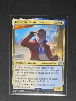 Cid, Timeless Artificer 0419 Final Fantasy MTg NM/M   !!! - Image 1