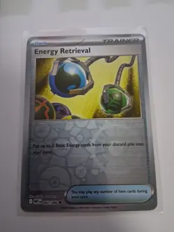 Energy Retrieval - 082/086 - Reverse Holo - Pokemon White Flare ! - Image 1