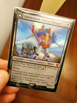 Starscream, Power Hungry/Starscream, Seeker LeaderTransformer FOIL MTG Magic - Image 5