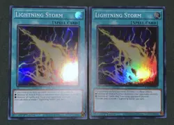 Yugioh 1xCopy Lightning Storm RA01-EN061 Super Rare 1st Ed NM w/Tracking - Image 1