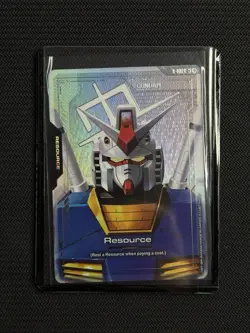 Gundam Card Game Resource R-002C+ Fresh Pulled Pack To Sleeve - Image 1