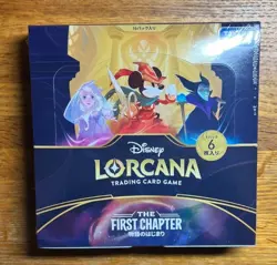 Lorcana Booster box The First Chapter Japanese ver Disney Trading Card TCG 2025 - Image 1