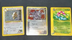 Lot Of Three Vintage Pokemon Cards - Read Description! - Image 1
