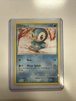 Piplup 15/17 Regular Pop Series 8 (2008) Common Pokemon TCG Card LP - Image 3