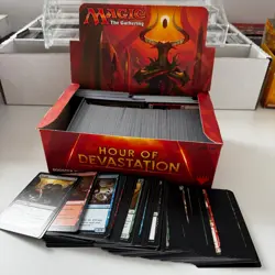 BOOSTER BOX W/ 800 HOUR OF DEVASTATION MTG MAGIC THE GATHERING CARDS.  W/BOX - Image 3