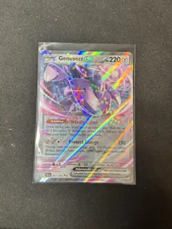 Genesect EX 067/086 Black Bolt Double Rare Holo Pokémon Card English Mint - Image 3