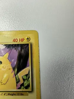 Pokemon Card Pikachu Base Yellow Cheeks 58/102 Hp Cheap WOTC Vintage Unlimited - Image 14