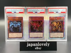 Yugioh Card - PSA10 OBELISK SLIFER RA Prismatic God Box PGB1-JPS01-03 Japanese - Image 13