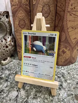 Pokémon Go Snorlax Reverse Holo Card 055/078 TCG - Image 1