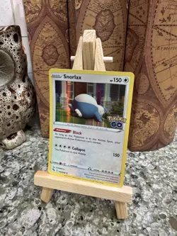 Pokémon Go Snorlax Reverse Holo Card 055/078 TCG - Image 3