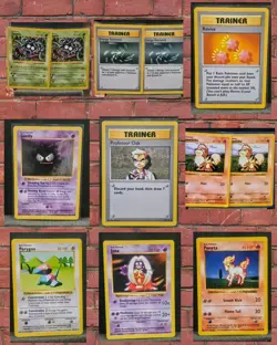 Shadowless Lot Of 12 Pokémon Cards LP Condition - Image 22