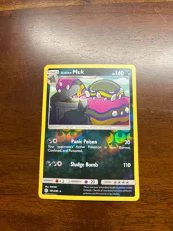 Alolan Muk 131/236 Cosmic Eclipse Reverse Holo Pokemon Card NM - Image 1