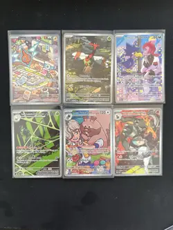 Destined Rivals Lot Of 6 Illustration Rare Cards #: 185, 187, 191, 197, 200, 205 - Image 3