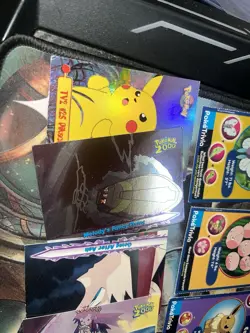 1999 Pokemon Poke Trivia Burger King Cards With Topps Movie Cards 2000 Holk Pika - Image 4