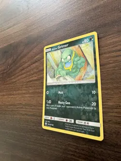 Pokemon Card - Alolan Grimer Cosmic Eclipse 130/236 Reverse Holo Common NM - Image 9