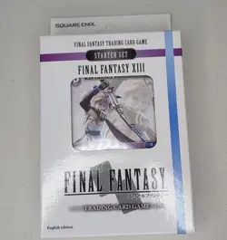 Final Fantasy Trading Card Game TCG Starter Deck Final Fantasy XIII English - Image 1