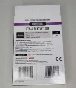 Final Fantasy Trading Card Game TCG Starter Deck Final Fantasy XIII English - Image 2